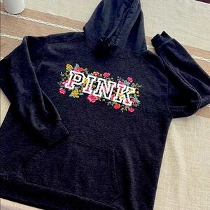 VS Pink Campus Hoodie Pullover Sweatshirt